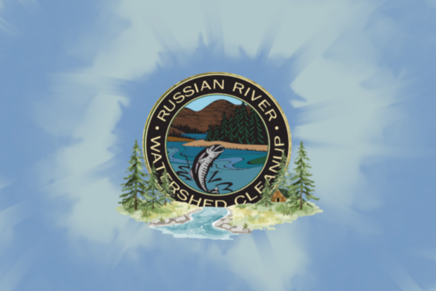 Russian river watershed cleanup banner